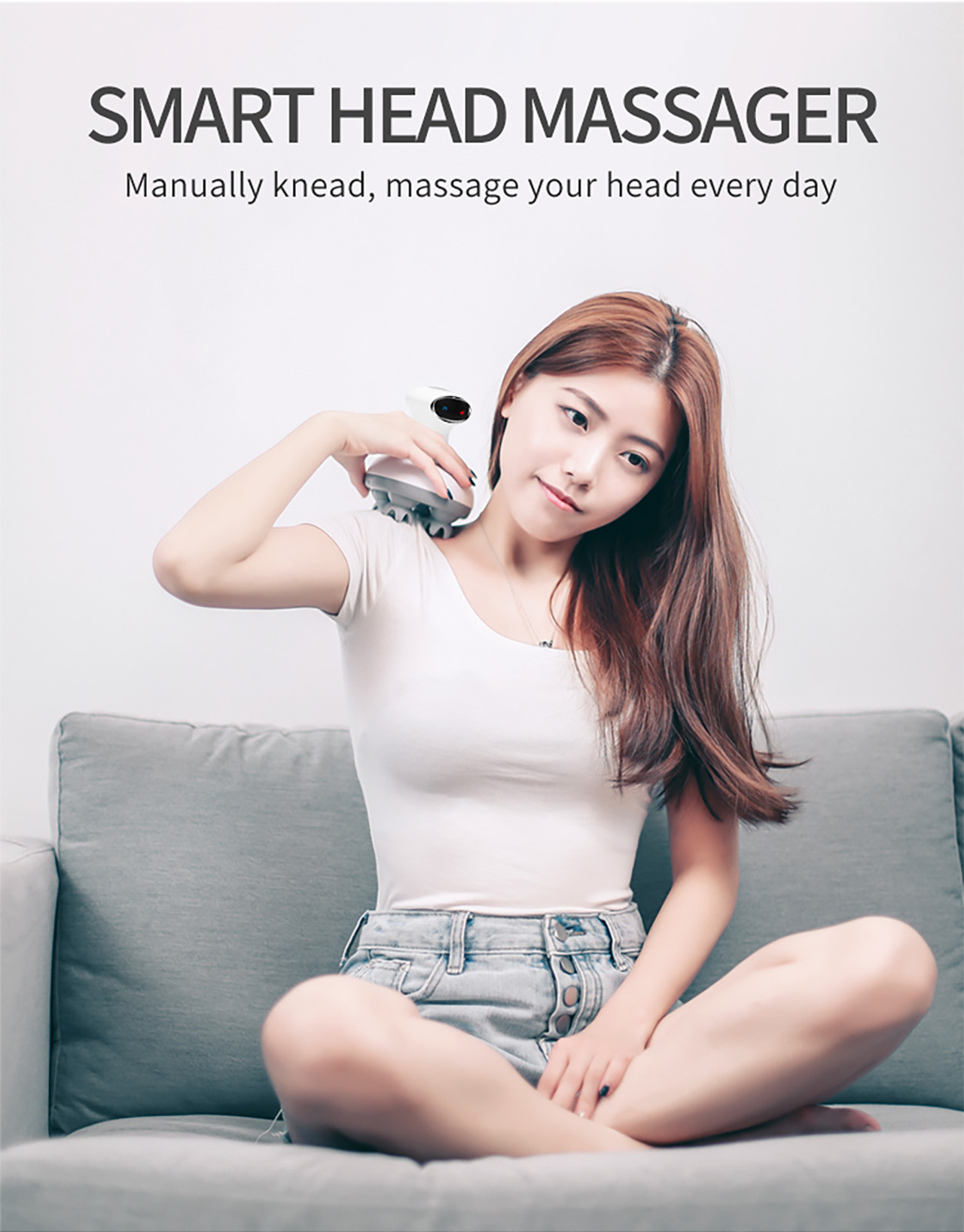 fashion head massager